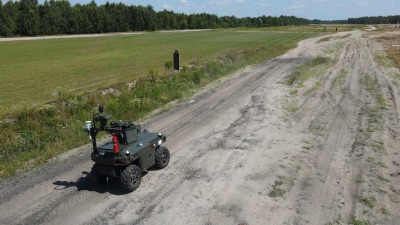 Przyszłość polskiej armii. Robot bojowy na&nbsp;pierwszym patrolu