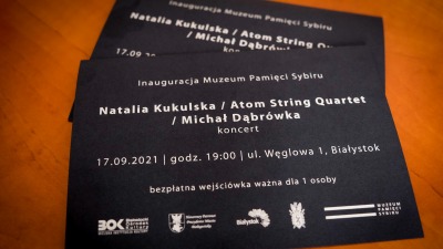 Koncert na&nbsp;otwarcie Muzeum Pamięci Sybiru. Wystąpi m.in. Natalia Kukulska