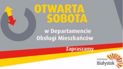 Otwarta Sobota w&nbsp;Urzędzie Miejskim w&nbsp;Białymstoku