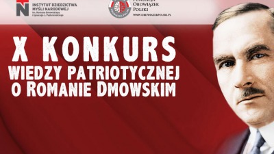 Będą promować patriotyzm podczas konkursu wiedzy o&nbsp;Romanie Dmowskim