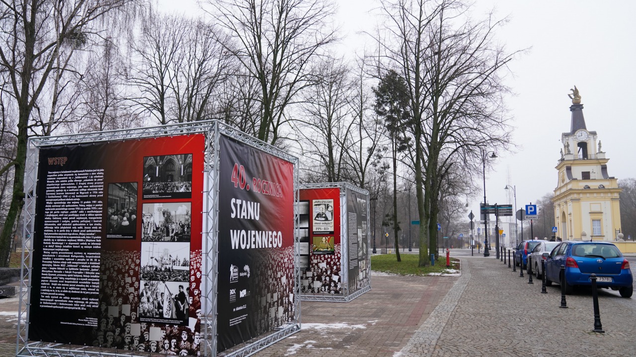 Wystawa na 40-lecie stanu wojennego w Polsce [fot. UM Białuystok]