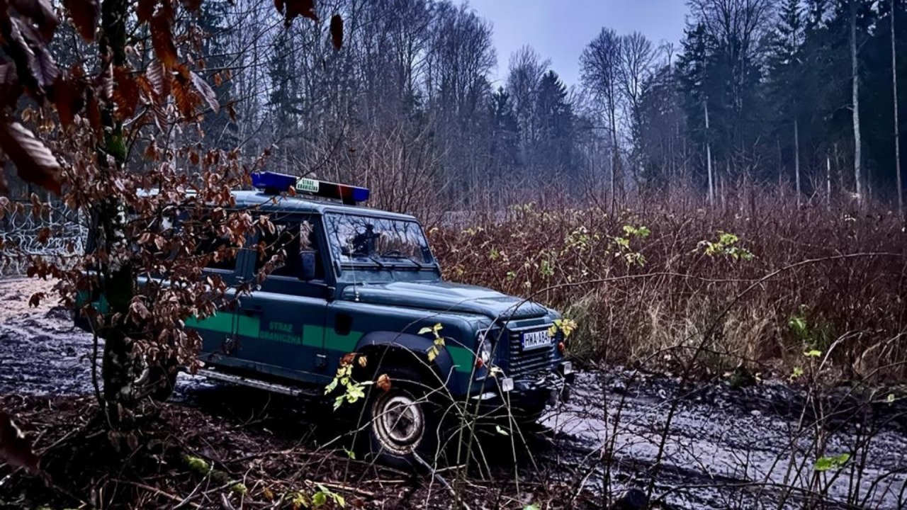 Straż Graniczna odnotowała kolejne próby nielegalnego przekroczenia polsko-białoruskiej granicy [fot. twitter.com/Straz_Graniczna]