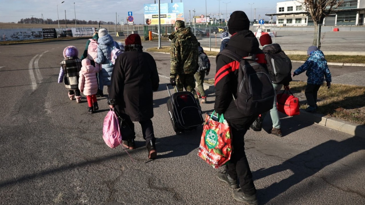 25 lutego granicę PL-UKR przekroczyło 47 tys. osób [fot. SG]