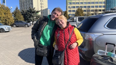 ROZMOWA. Iryna i&nbsp;Witali wracają na&nbsp;wojnę
