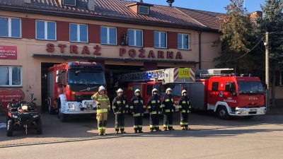 Minuta ciszy dla poległych strażaków z&nbsp;Ukrainy