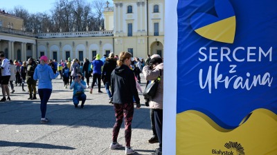 FOTO. Sercem z&nbsp;Ukrainą – biegiem