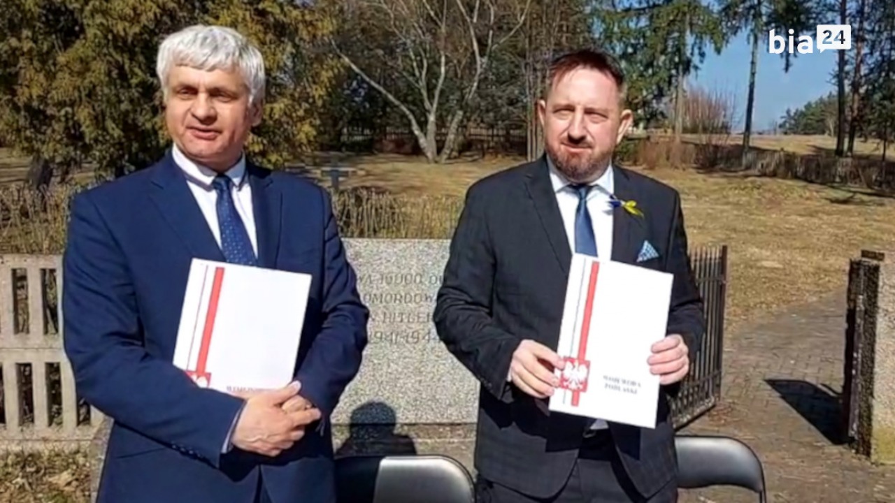 VIDEO. Dwa&nbsp;miliony od&nbsp;rządu na&nbsp;przebudowę miejsca pamięci w&nbsp;Grabówce