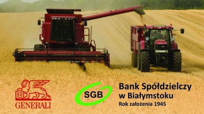 Ubezpieczenia upraw rolnych w&nbsp;Banku Spółdzielczym w&nbsp;Białymstoku