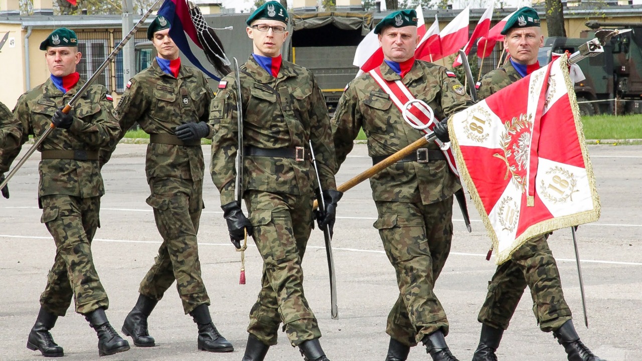 Przysięga żołnierzy ochotników [fot. UMWP]