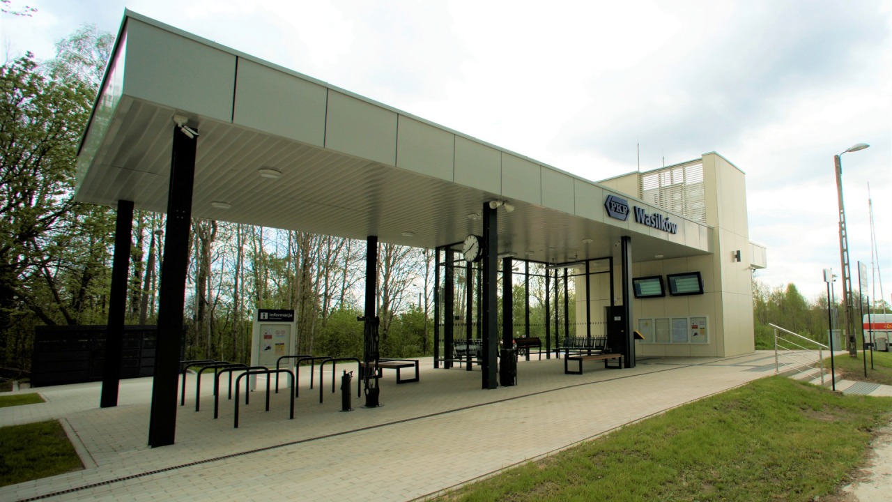 Wasilków - nowy budynek dworca kolejowego [fot. PKP]