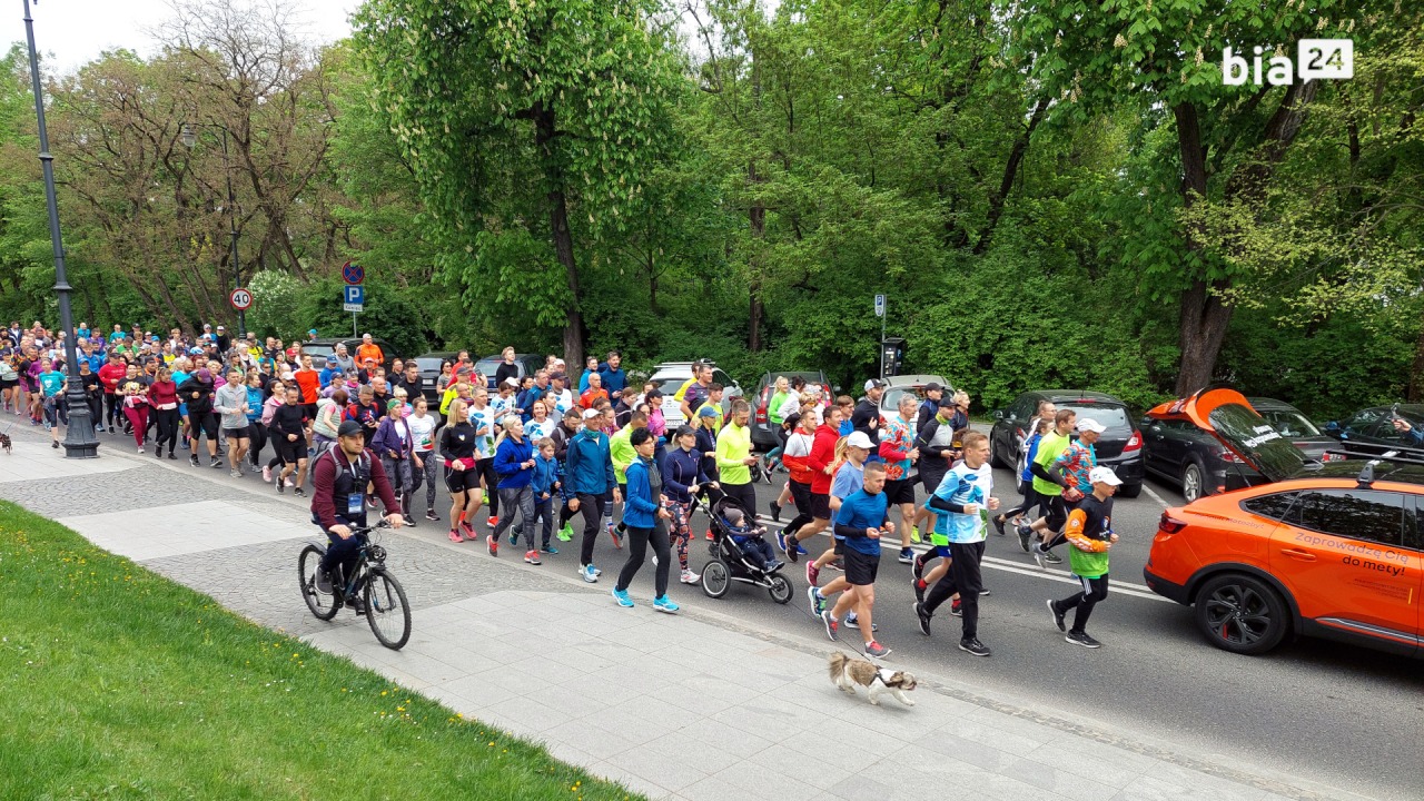 Bieg Śniadaniowy w ramach 9. PKO Białystok Półmaratonu [fot. D. Abramowicz Bia24]