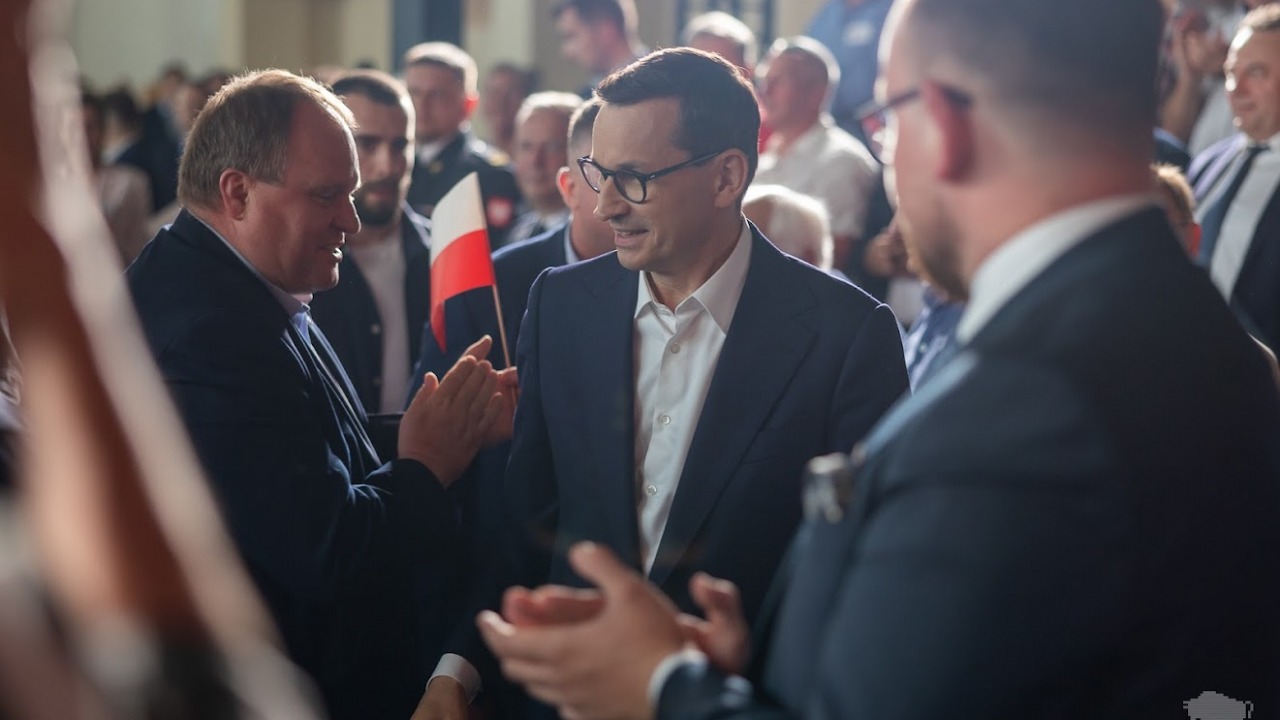 Premier Mateusz Morawiecki odwiedził województwo podlaskie [fot. wrotapodlasia.pl]