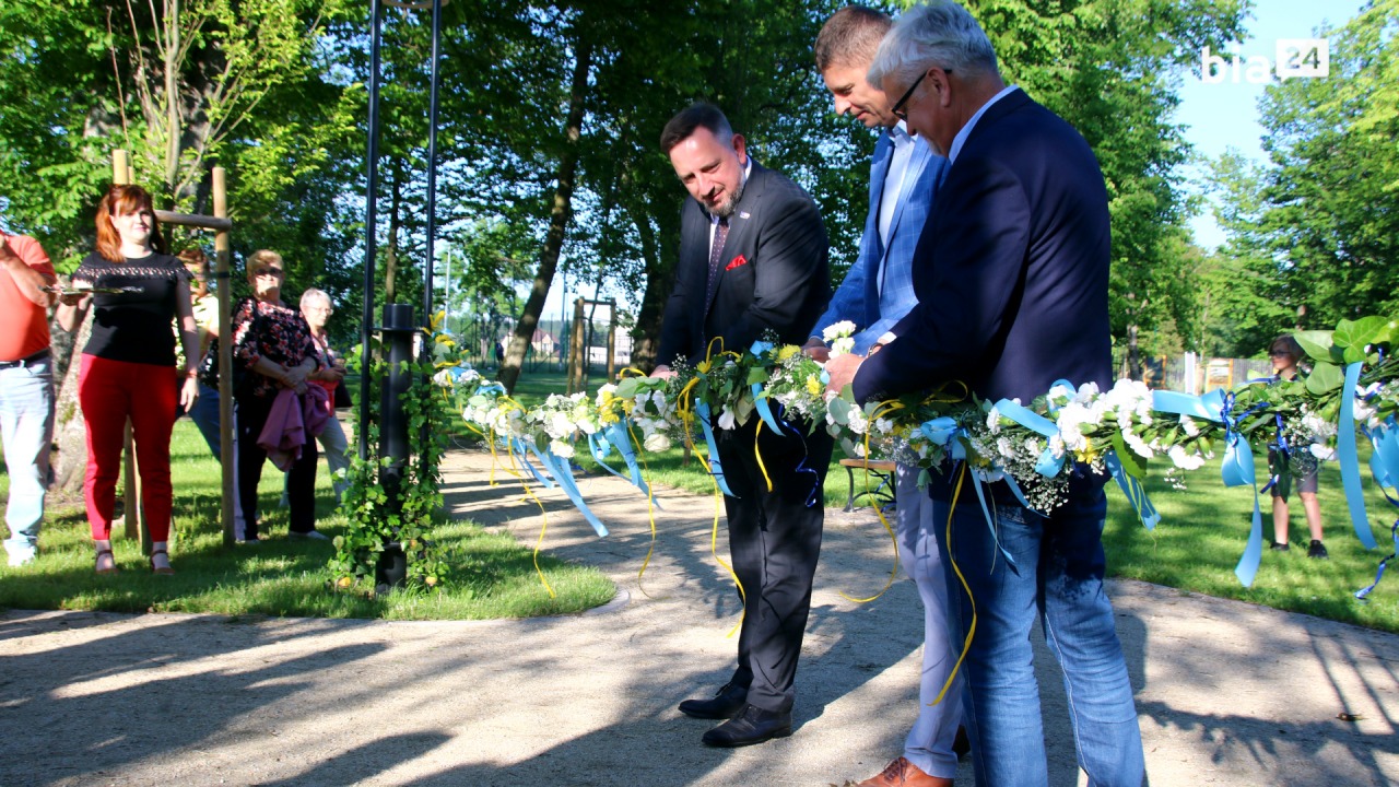 Otwarcie odnowionego Ogrodu Saskiego w Supraślu [fot. Bia24]