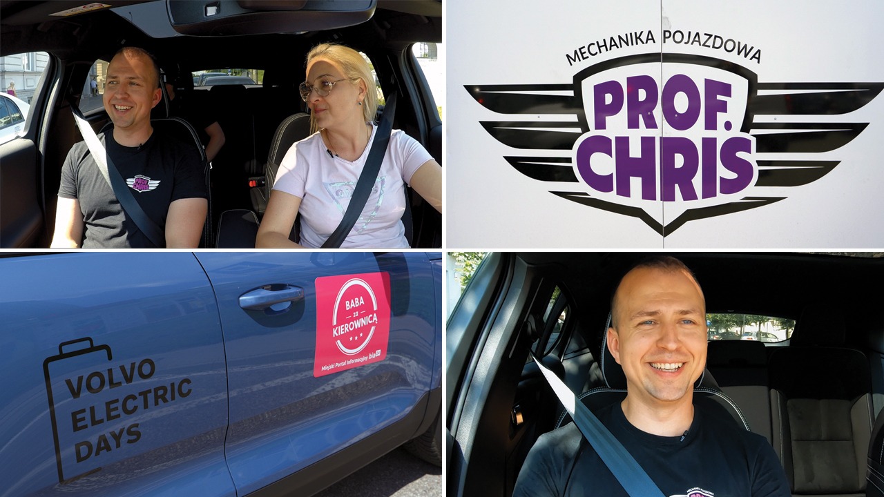 # Baba za&nbsp;kierownicą z&nbsp;"Profesorem Chrisem"
