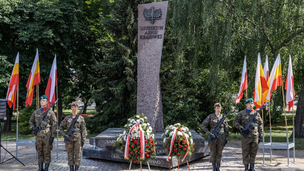 Obchody 78. rocznicy akcji "Burza" w Białymstoku [fot. wrotapodlasia.pl]