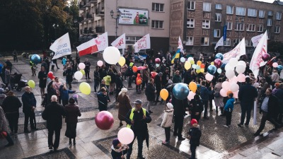 Ulicami Białegostoku przeszedł Podlaski Marsz dla Życia