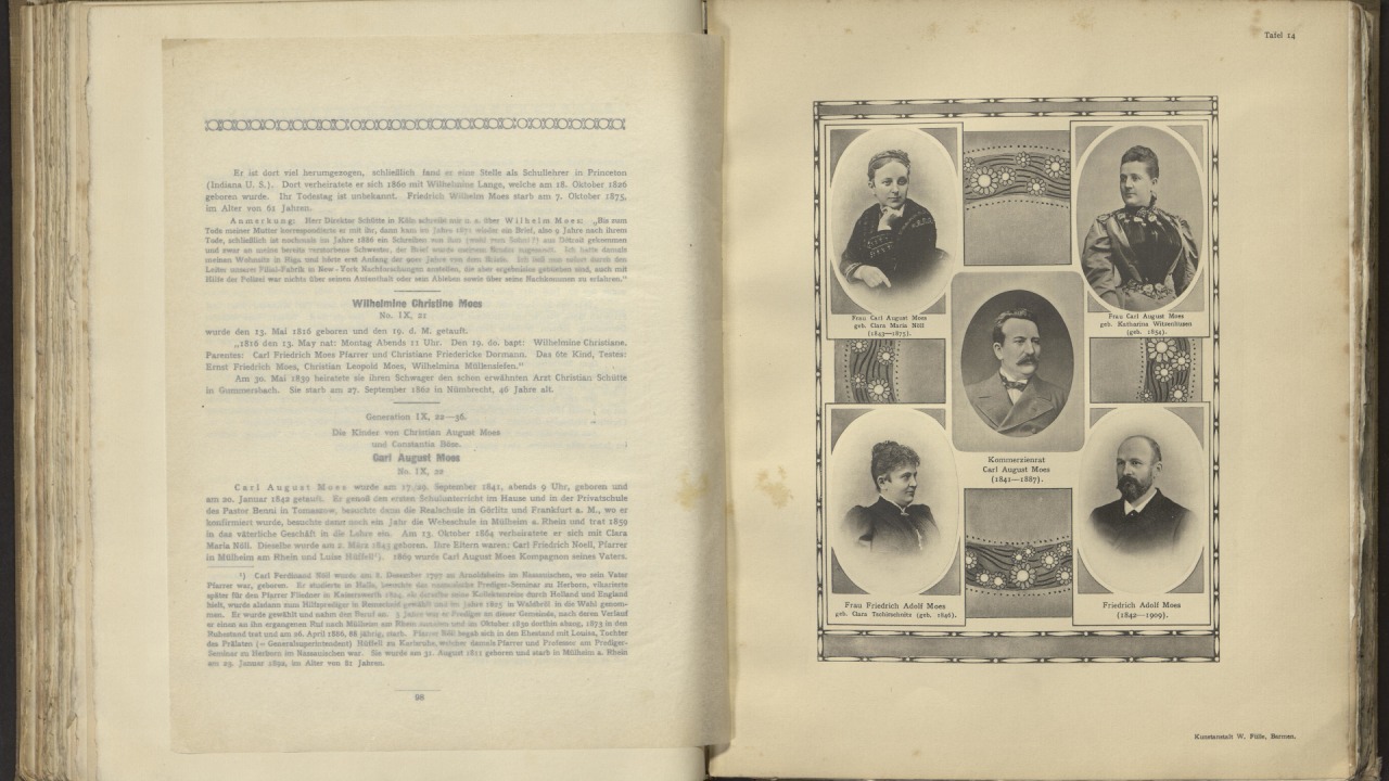 Monografia rodziny Moesów - zabytek miesiąca [fot. Muzeum Podlaskie]