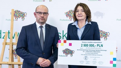 Prawie 3 mln zł dla białostockiego UDSK