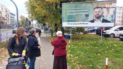 VIDEO. „Prawosławny, nie&nbsp;ruski” – kampania na&nbsp;ulicach Białegostoku