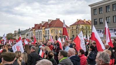 Marsz antyrządowy w&nbsp;Białymstoku