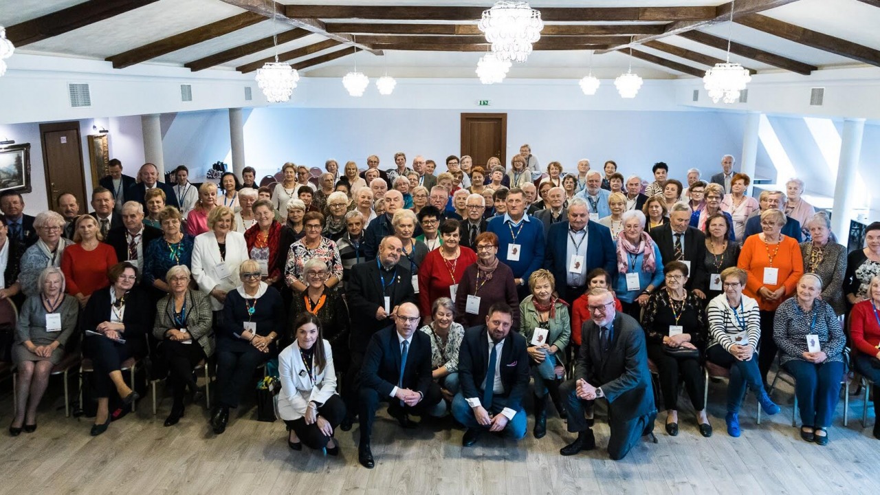 W Podlaskiej Senioradzie wzięło udział ponad 100 seniorów [fot. P. Krukowski / podlaskie.eu]