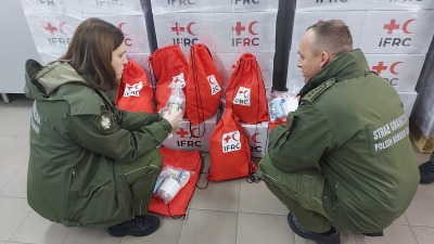 Pomoc humanitarna dla cudzoziemców na&nbsp;granicy z&nbsp;Białorusią