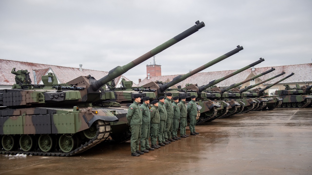 Na wyposażeniu nowej dywizji będą koreańskie czołgi K2 [fot. MON]