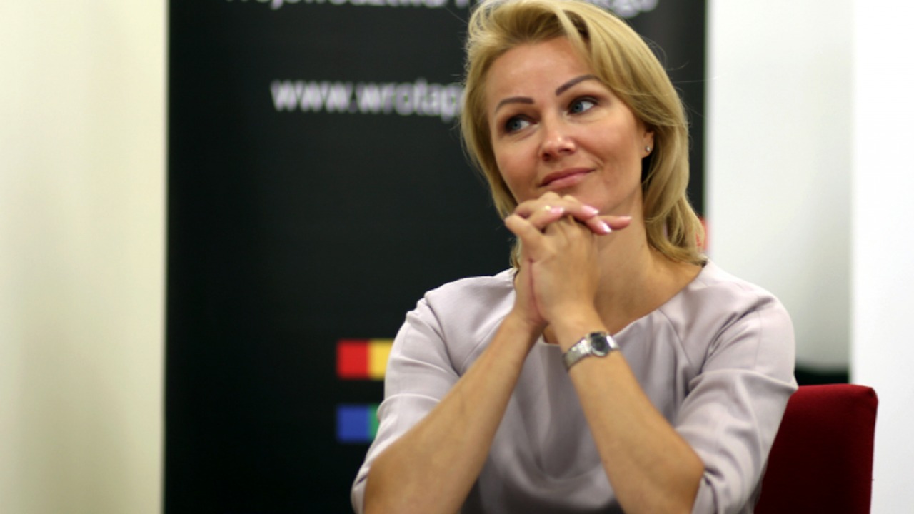 Magdalena Joanna Borkowska - dyrektor Białostockiego Centrum Onkologii [fot. A. Augustynowicz UMWP]