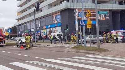Zderzyli się na&nbsp;skrzyżowaniu