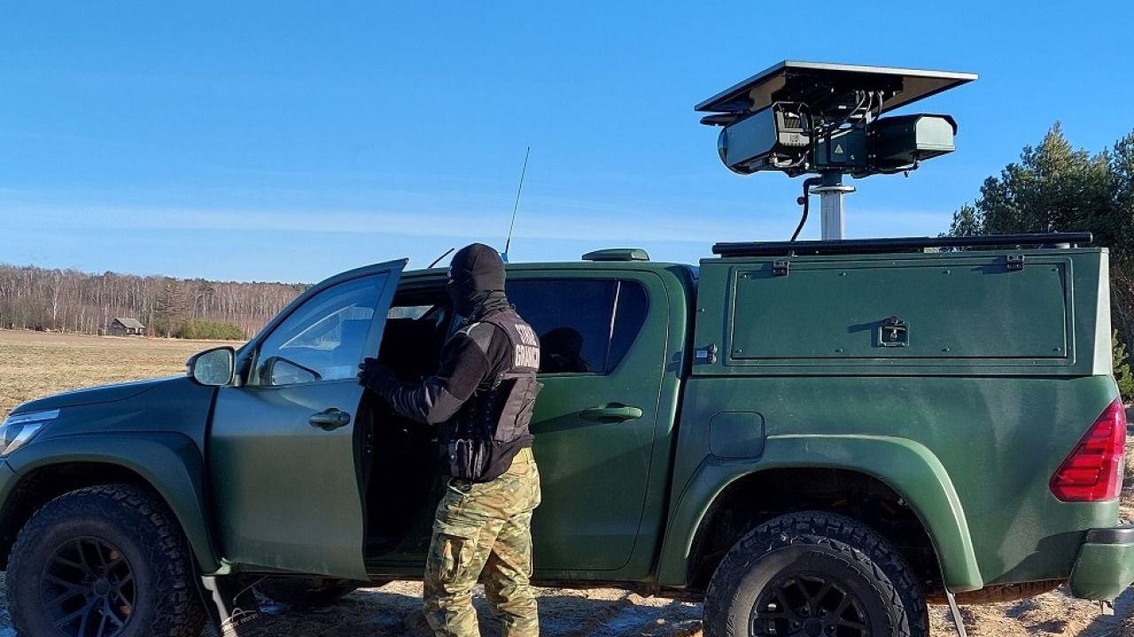 Pojazd obserwacyjny Straż Granicznej [fot. POSG]