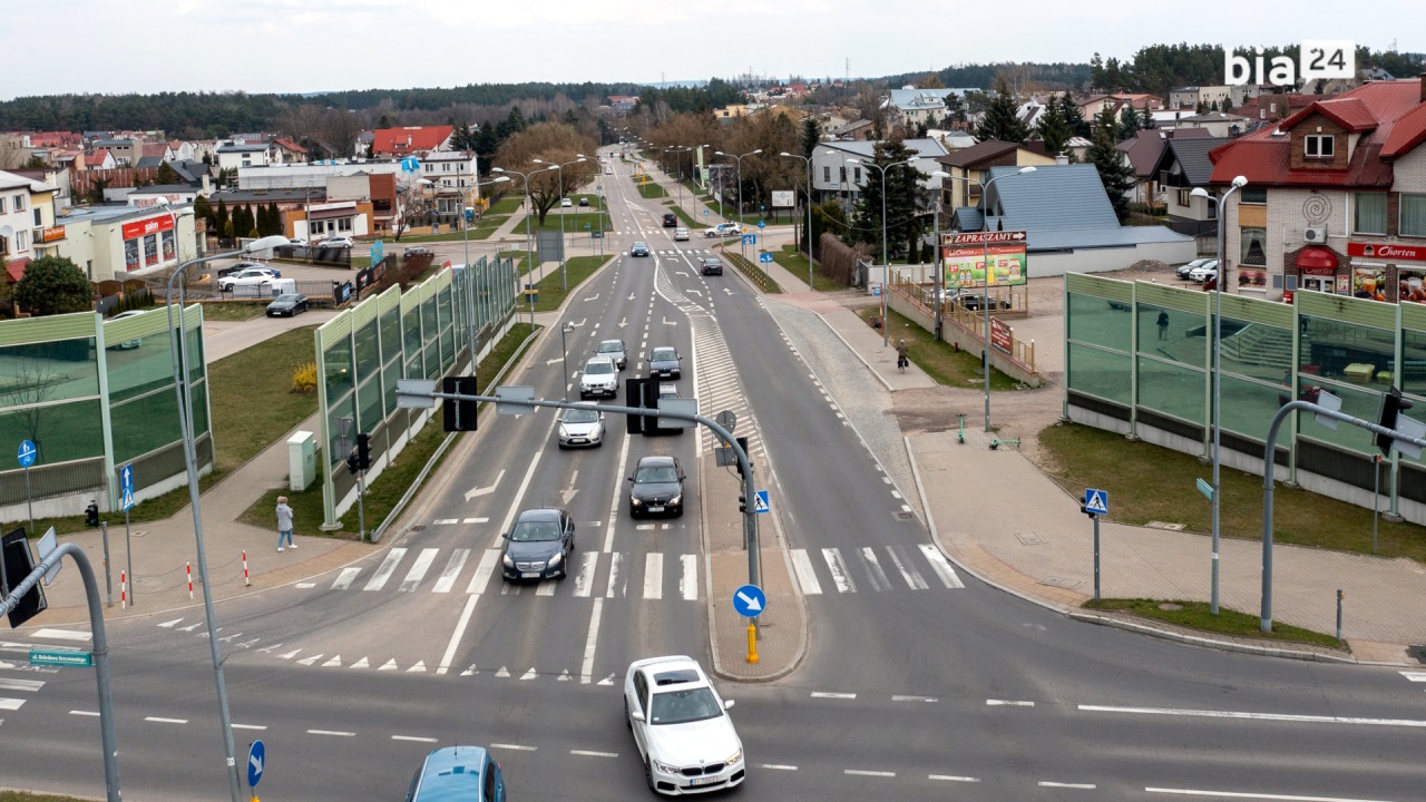 Ulica Raginisa w Białymstoku [fot. D. Abramowicz Bia24]