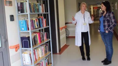 Ponad tysiąc książek dla Białostockiego Centrum Onkologii