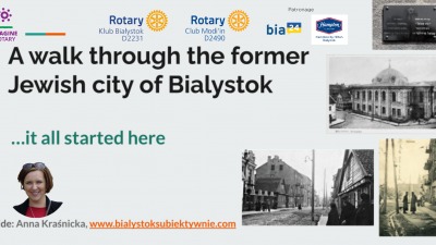 Wirtualne zwiedzanie dawnego żydowskiego Białegostoku