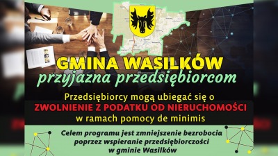 Gmina Wasilków przyjazna przedsiębiorcom