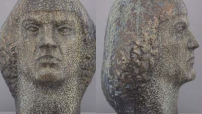 Ceramiczna głowa Mikołaja Kopernika - sierpniowym zabytkiem miesiąca Muzeum Podlaskiego