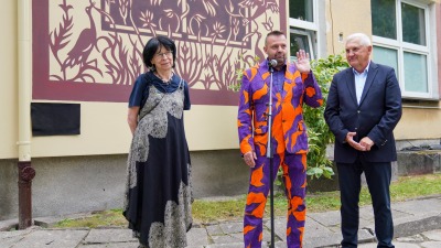 Odsłonięcie muralu „Nadzieja”