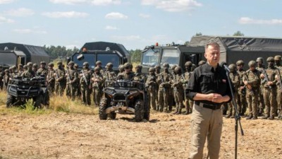 Minister Błaszczak powołał wojskowe zgrupowanie zadaniowe przy granicy z&nbsp;Białorusią