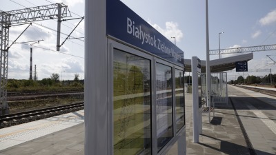 Nowy przystanek Białystok Zielone Wzgórza zwiększy dostęp do&nbsp;kolei