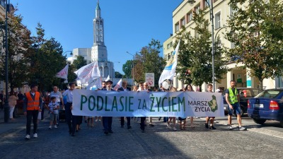 Podlaski Marsz dla Życia przeszedł przez&nbsp;centrum Białegostoku