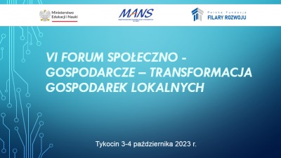 VI Forum Społeczno-Gospodarcze w&nbsp;Tykocinie