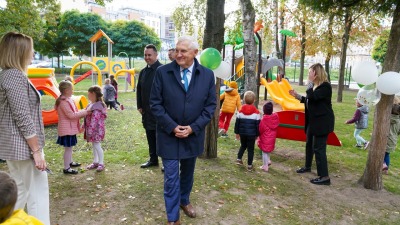 W Białymstoku powstał nowy plac zabaw dla przedszkolaków