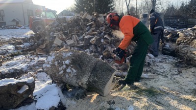 Bezpłatne drewno opałowe dla mieszkańców gminy Choroszcz