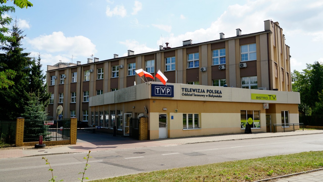 Siedziba oddziału TVP w Białymstoku [fot. facebook.com/TVP3Bialystok]