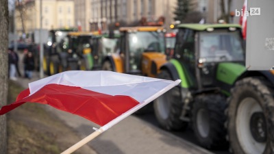 Rolnicy pikietowali przed Urzędem Wojewódzkim w&nbsp;Białymstoku