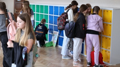 Szafki dla uczniów białostockich szkół