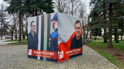 Akcja solidarności z&nbsp;uwięzionym Andrzejem Poczobutem