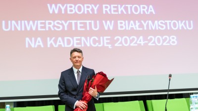 Prof. Mariusz Popławski rektorem Uniwersytetu w&nbsp;Białymstoku