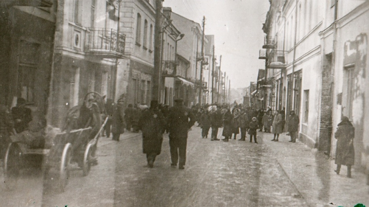 Ul. Kupiecka, Białystok, 1941-1943 [fot. Mediateka CLZ, zbiory Danuty Dawdo]