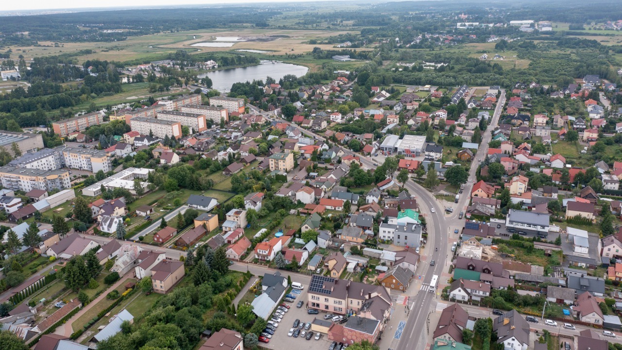 Widok na Wasilków z lotu ptaka [fot. archiwum Bia24]