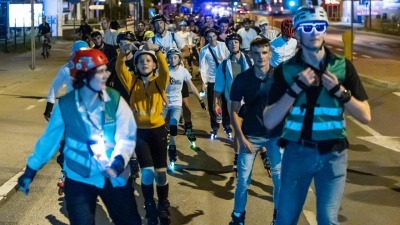 Nightskating Białystok - rolkarze przejadą ulicami miasta